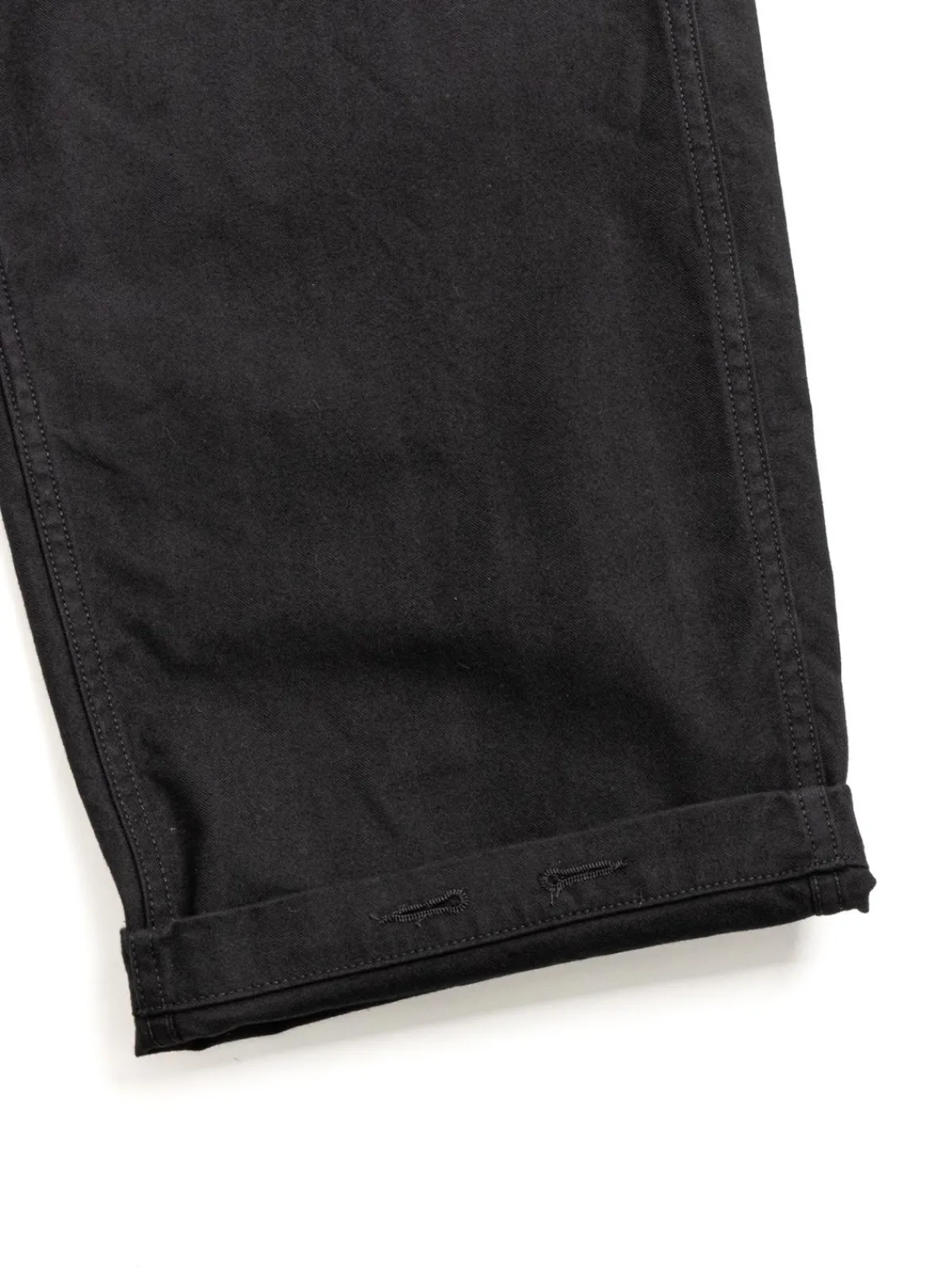 FATIGUE PANT BLACK COTTON BRUSHED HB | Engineered Garments Cheap