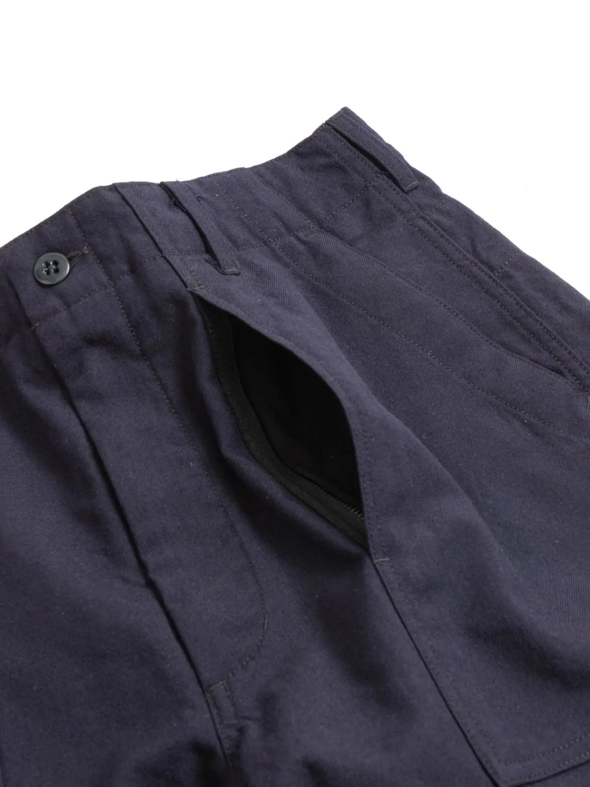 FATIGUE PANT DARK NAVY UNIFORM SERGE | Engineered Garments Discount