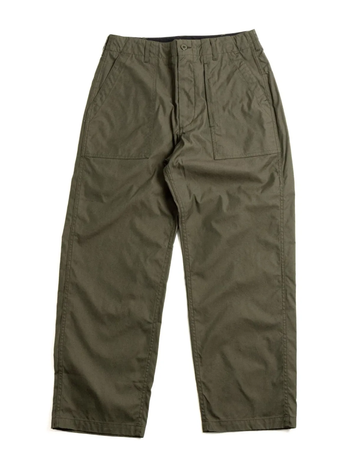 FATIGUE PANTS OLIVE CP WEATHER POPLIN | Engineered Garments Discount