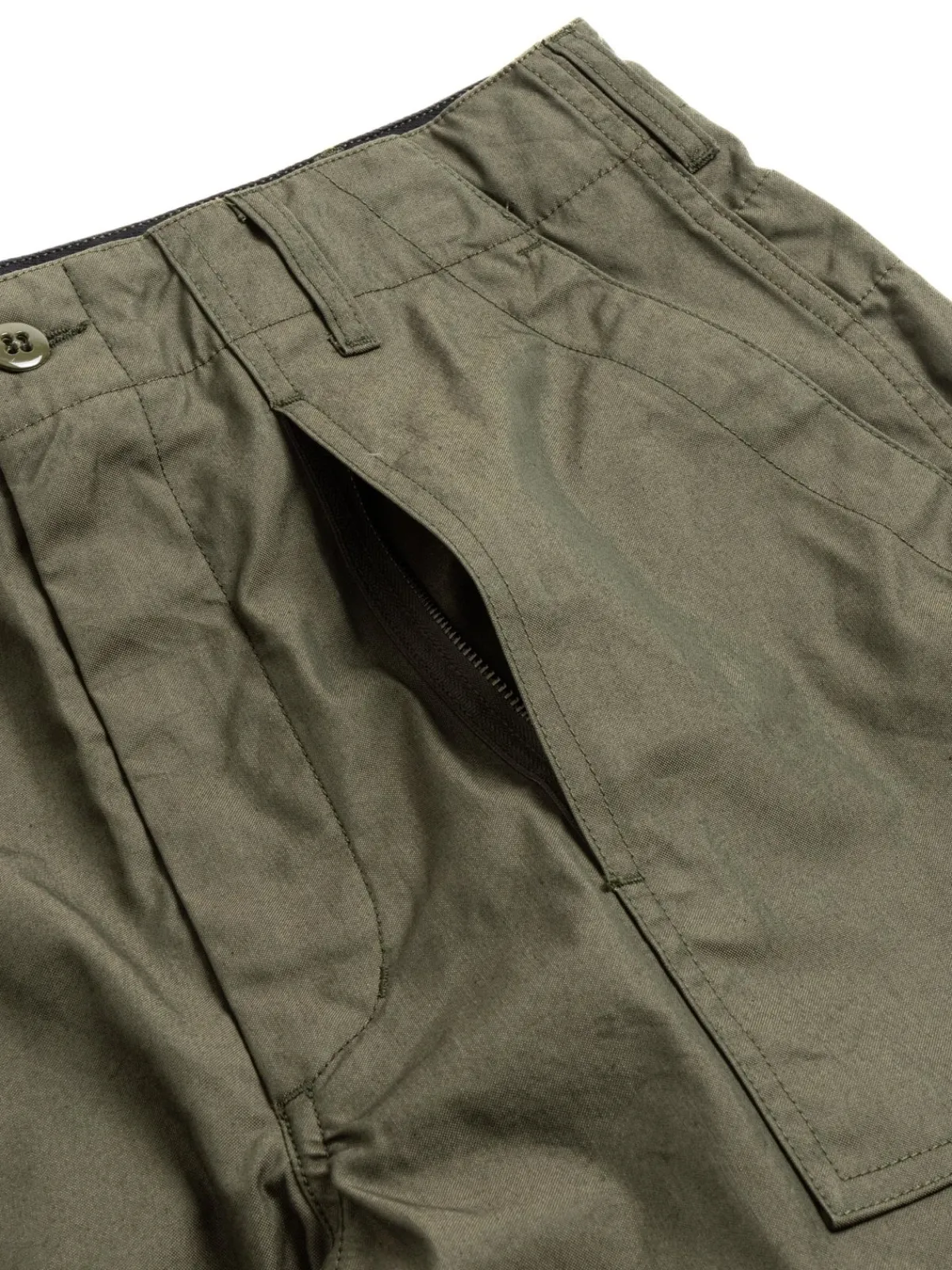FATIGUE PANTS OLIVE CP WEATHER POPLIN | Engineered Garments Discount
