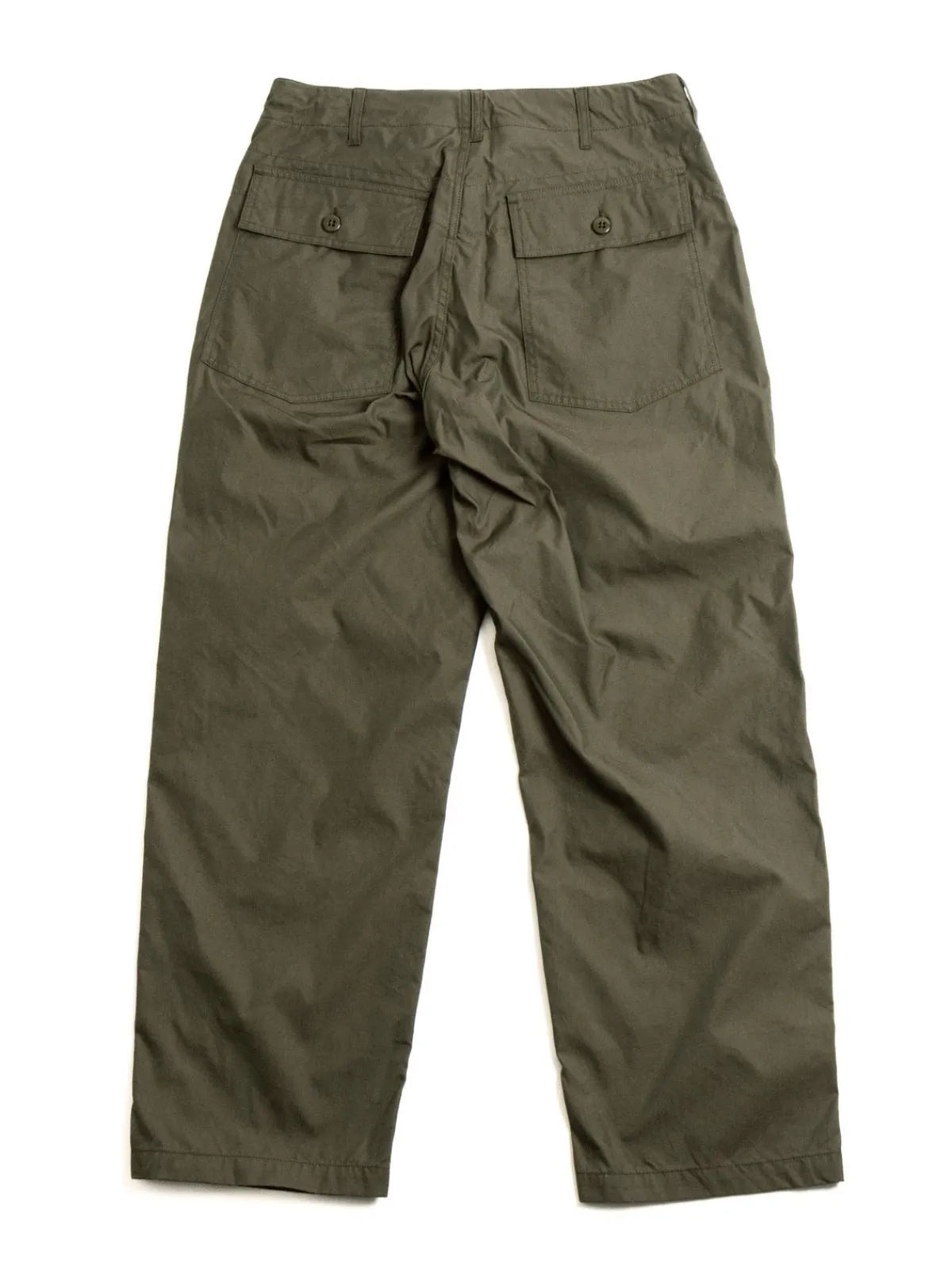 FATIGUE PANTS OLIVE CP WEATHER POPLIN | Engineered Garments Discount