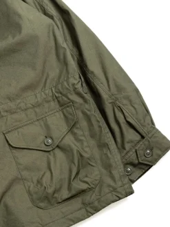 FIELD PARKA OLIVE CP WEATHER POPLIN | Engineered Garments Flash Sale