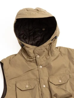 FIELD VEST KHAKI NYCO TWILL | Engineered Garments Shop