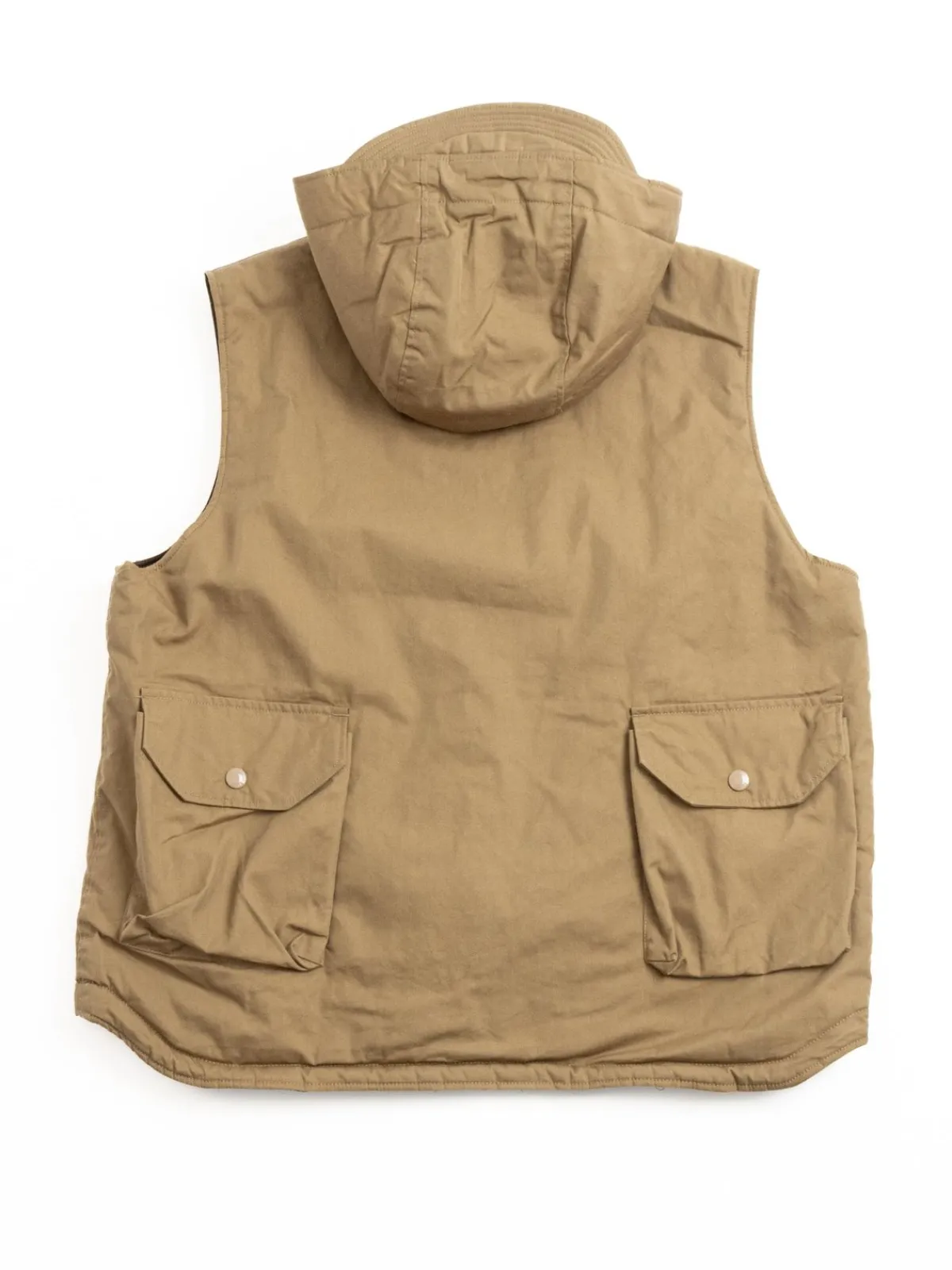 FIELD VEST KHAKI NYCO TWILL | Engineered Garments Shop