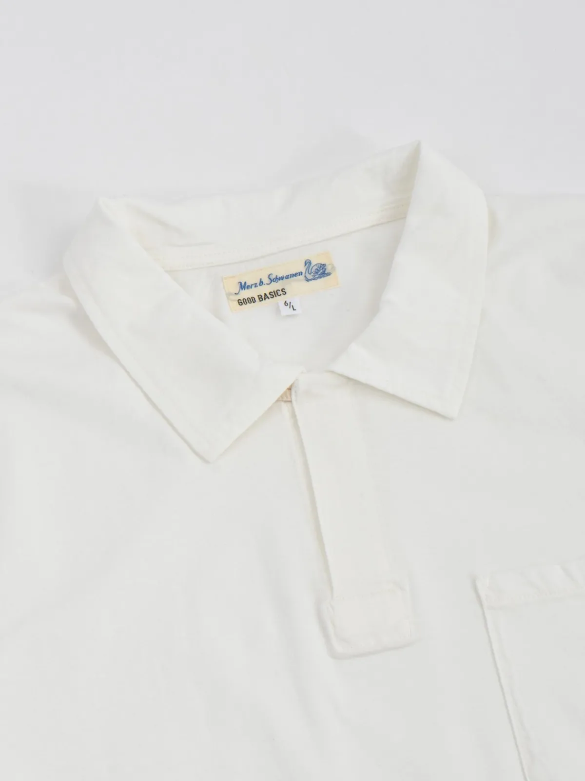 GOOD BASICS PLP04 MEN’S POLO SHIRT WITH POCKET WHITE | Merz B. Schwanen Fashion