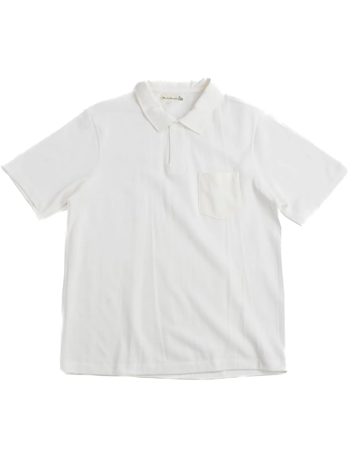 GOOD ORIGINALS 2PKPL POLO SHIRT/POCKET WHITE | Merz B. Schwanen Cheap