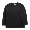 HALEIWA L/S T&ndash;SHIRT ANTRACITE (BLACK) | Sunray Sportswear Cheap
