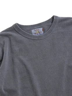HALEIWA L/S T&ndash;SHIRT PIGMENT DYE BLUE GRAPHITE | Sunray Sportswear Fashion