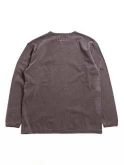 HALEIWA L/S T–SHIRT PIGMENT DYE RAISIN | Sunray Sportswear Store