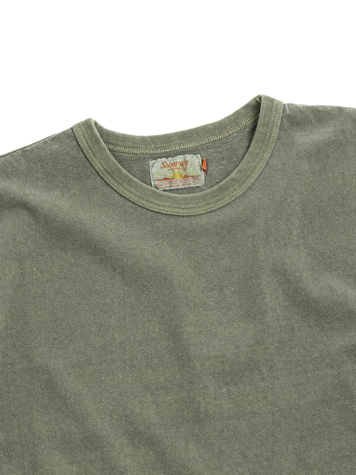 HALEIWA S/S T–SHIRT PIGMENT DYE GRAPE LEAF | Sunray Sportswear Shop