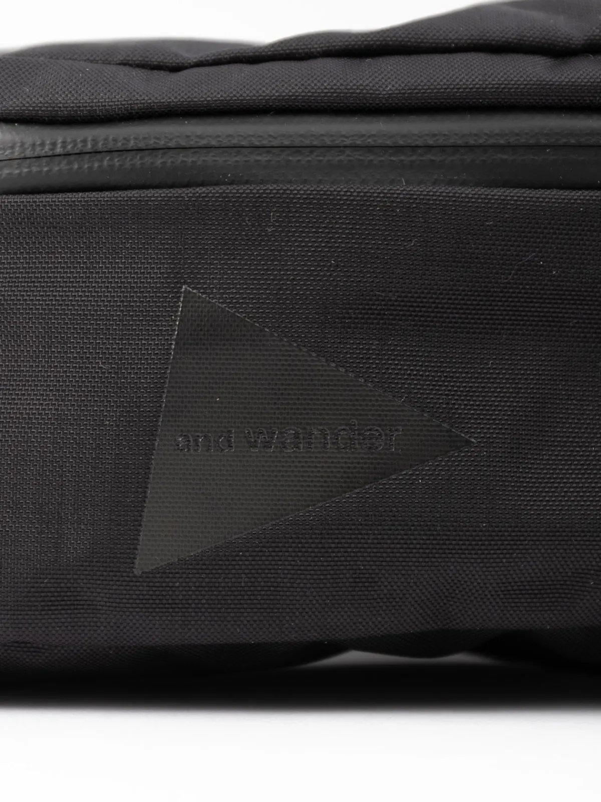 HEATHER WAIST BAG BLACK | and wander Flash Sale