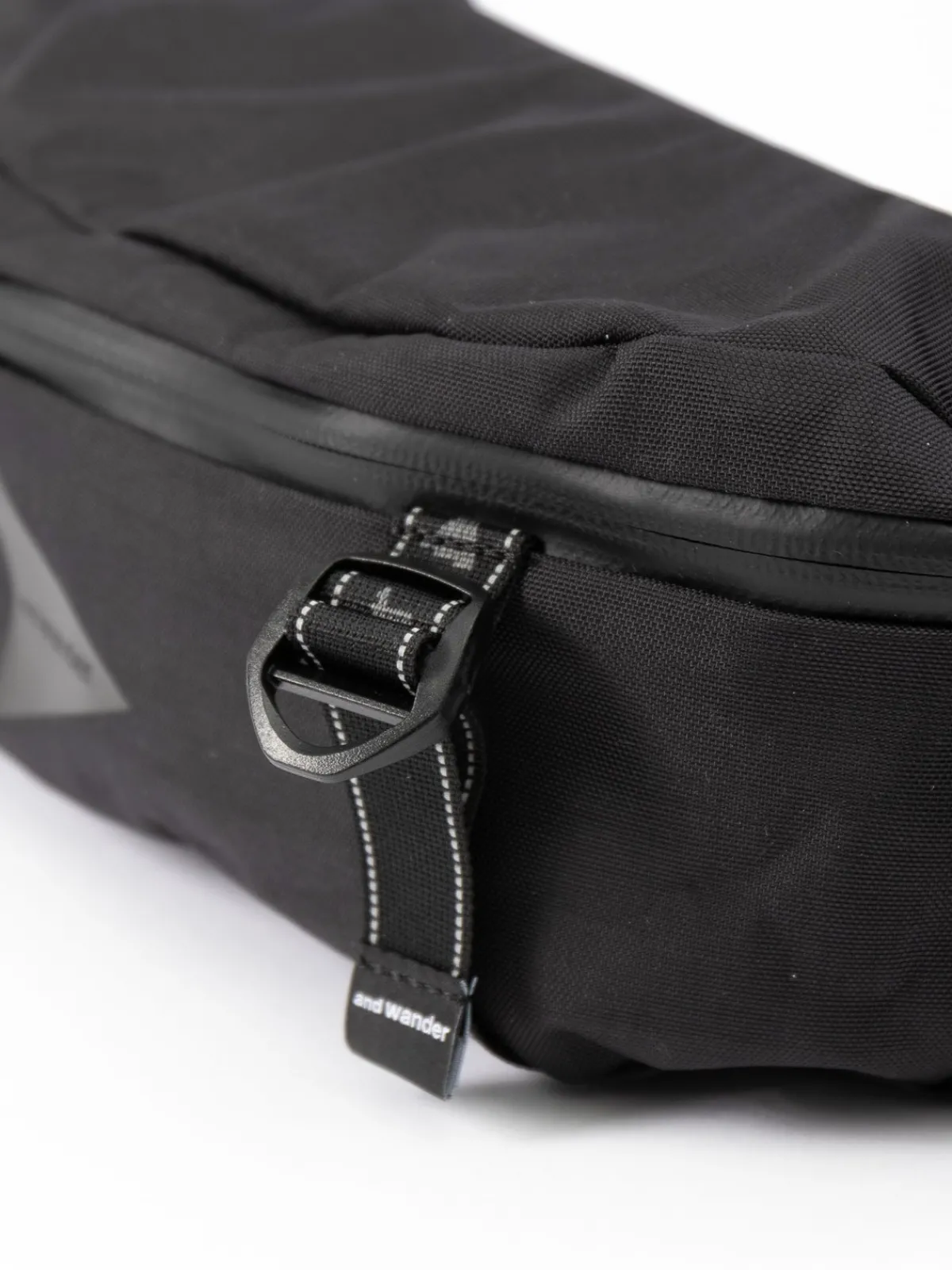 HEATHER WAIST BAG BLACK | and wander Flash Sale