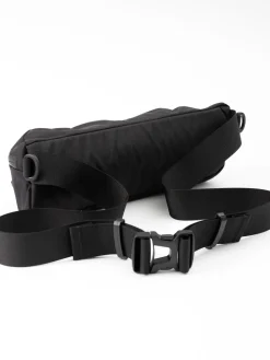 HEATHER WAIST BAG BLACK | and wander Flash Sale