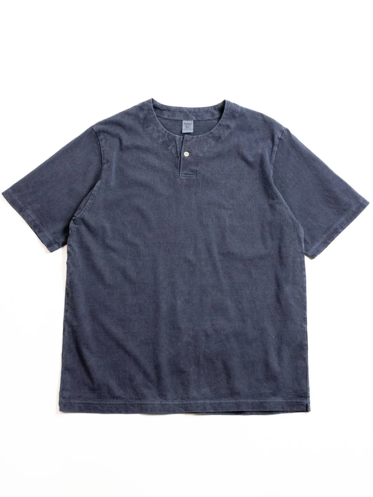 HENLEY T–SHIRT DARK FADE NAVY | Jackman Online