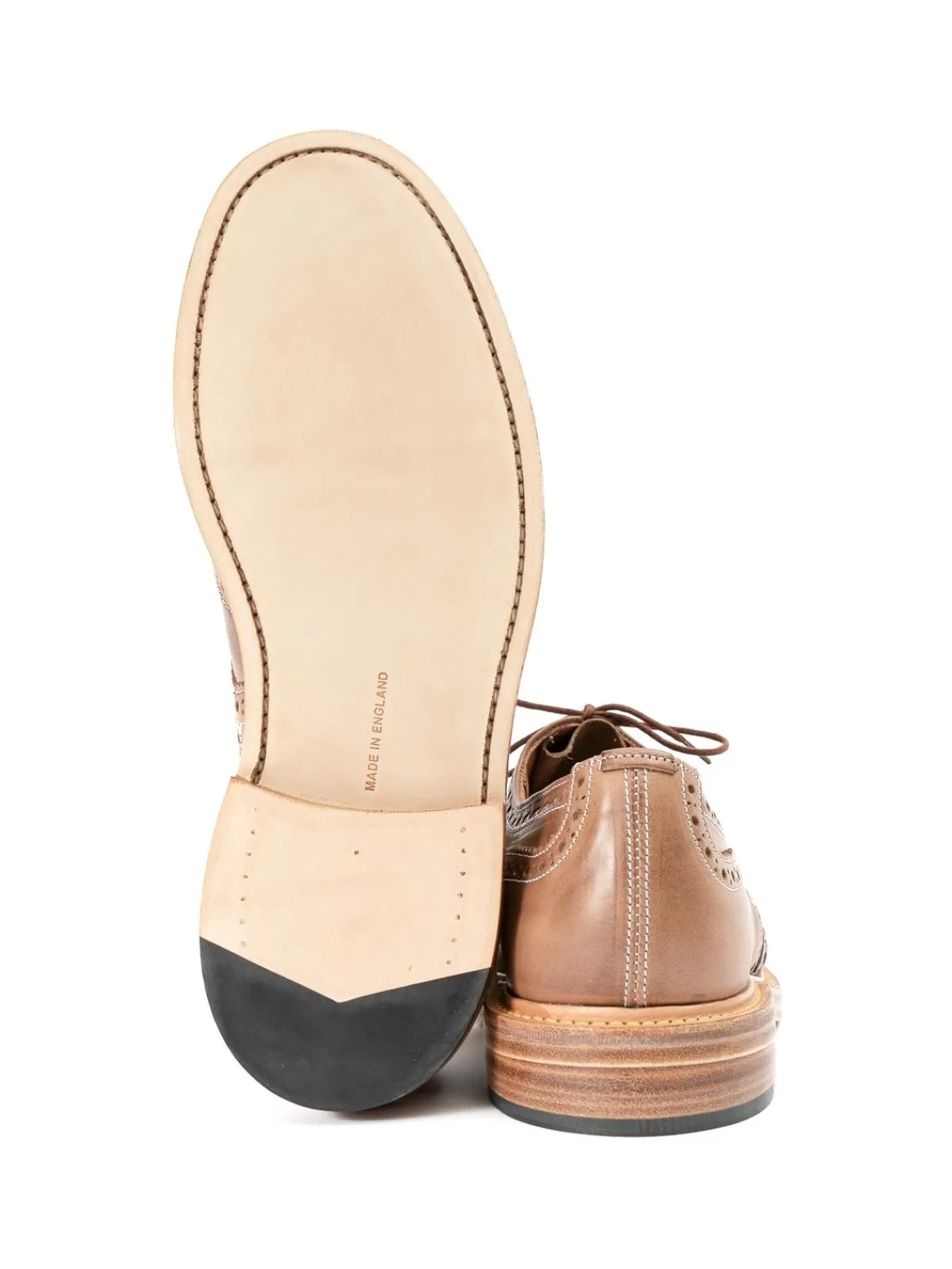 HORWEEN NATURAL CXL TBB BROGUE SHOE | Tricker’s Oddment Sale Discount