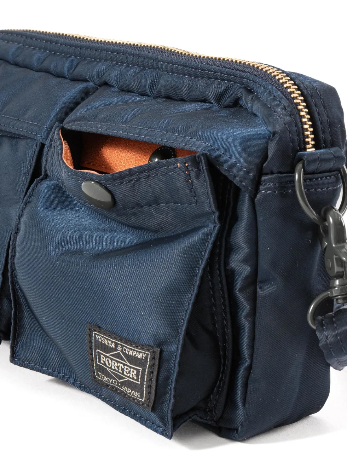 HOWL SERIES MINI TANKER SHOULDER BAG IRON BLUE | Porter – Yoshida & Co Ltd Best Sale