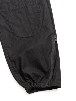 IAC PANT BLACK COTTON BRUSHED HB | Engineered Garments New