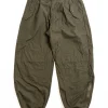 IAC PANT OLIVE COTTON BRUSHED HB | Engineered Garments Flash Sale