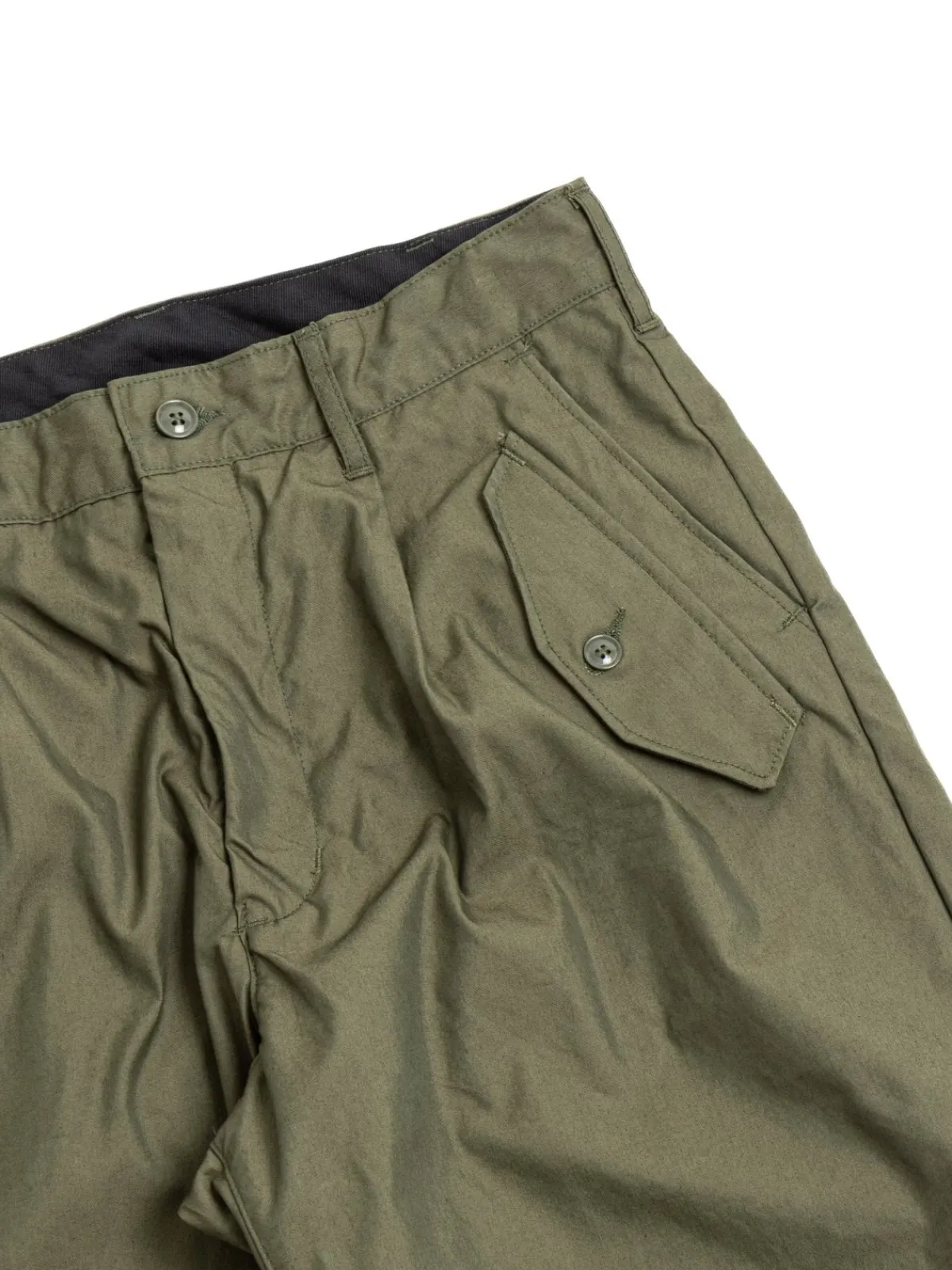 IAC PANT OLIVE CP WEATHER POPLIN | Engineered Garments Outlet