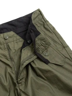 IAC PANT OLIVE CP WEATHER POPLIN | Engineered Garments Outlet