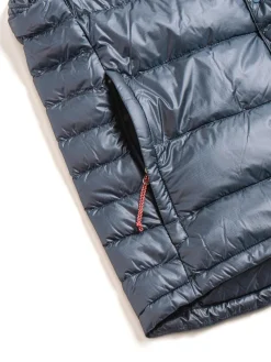 INNER DOWN VEST NAVY | NANGA Cheap