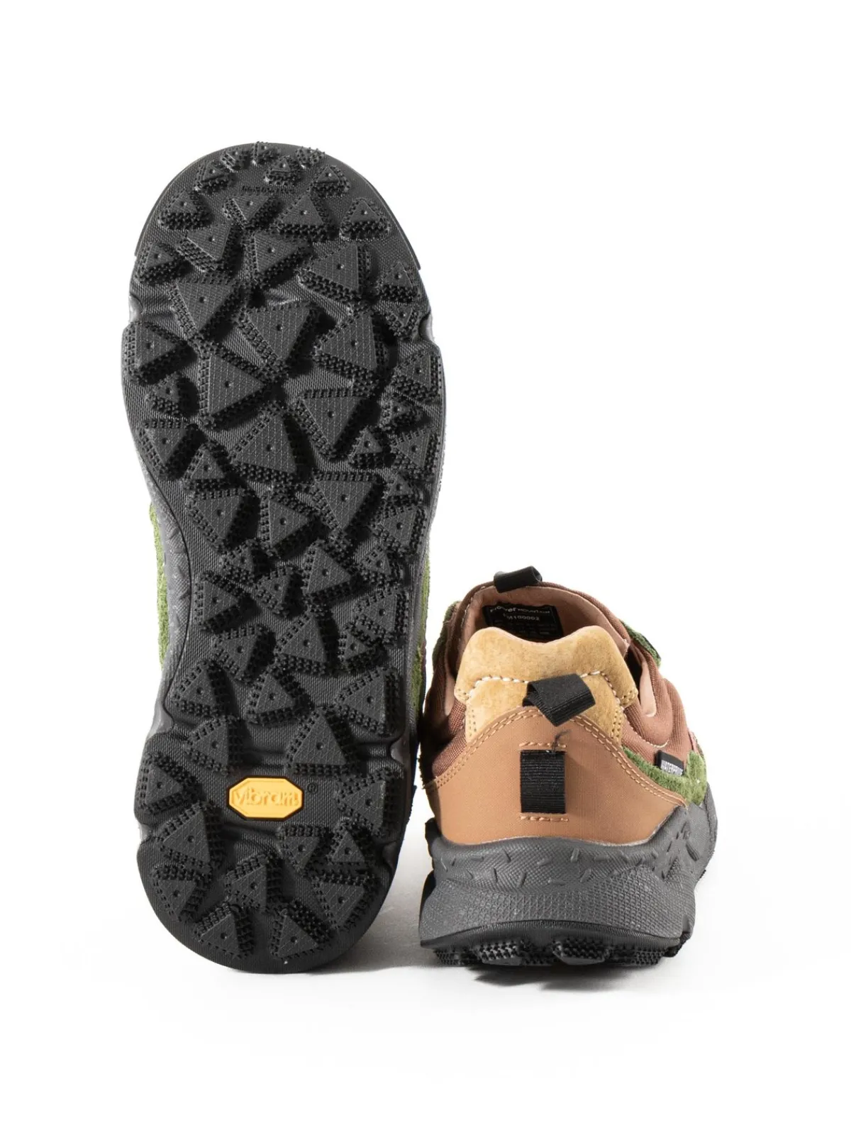 IWANO 2 MAN LEATHER & TECHNICAL FABRIC BROWN | FLOWER MOUNTAIN Cheap