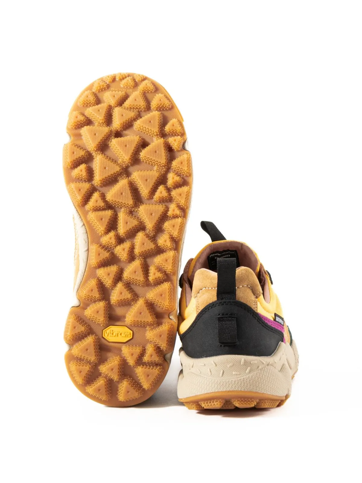 IWANO 2 UNI LEATHER & TECHNICAL FABRIC BROWN | FLOWER MOUNTAIN Best Sale