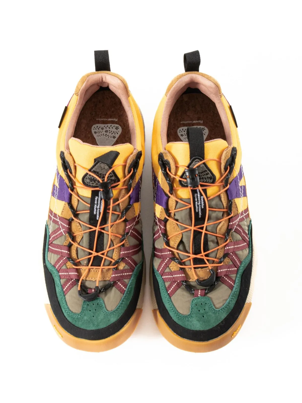 IWANO 2 UNI LEATHER & TECHNICAL FABRIC BROWN | FLOWER MOUNTAIN Best Sale