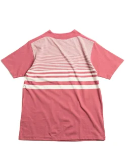 JG–CS10 SEASIDE T–SHIRT FADED RED / OFF WHITE | Warehouse & Co Hot