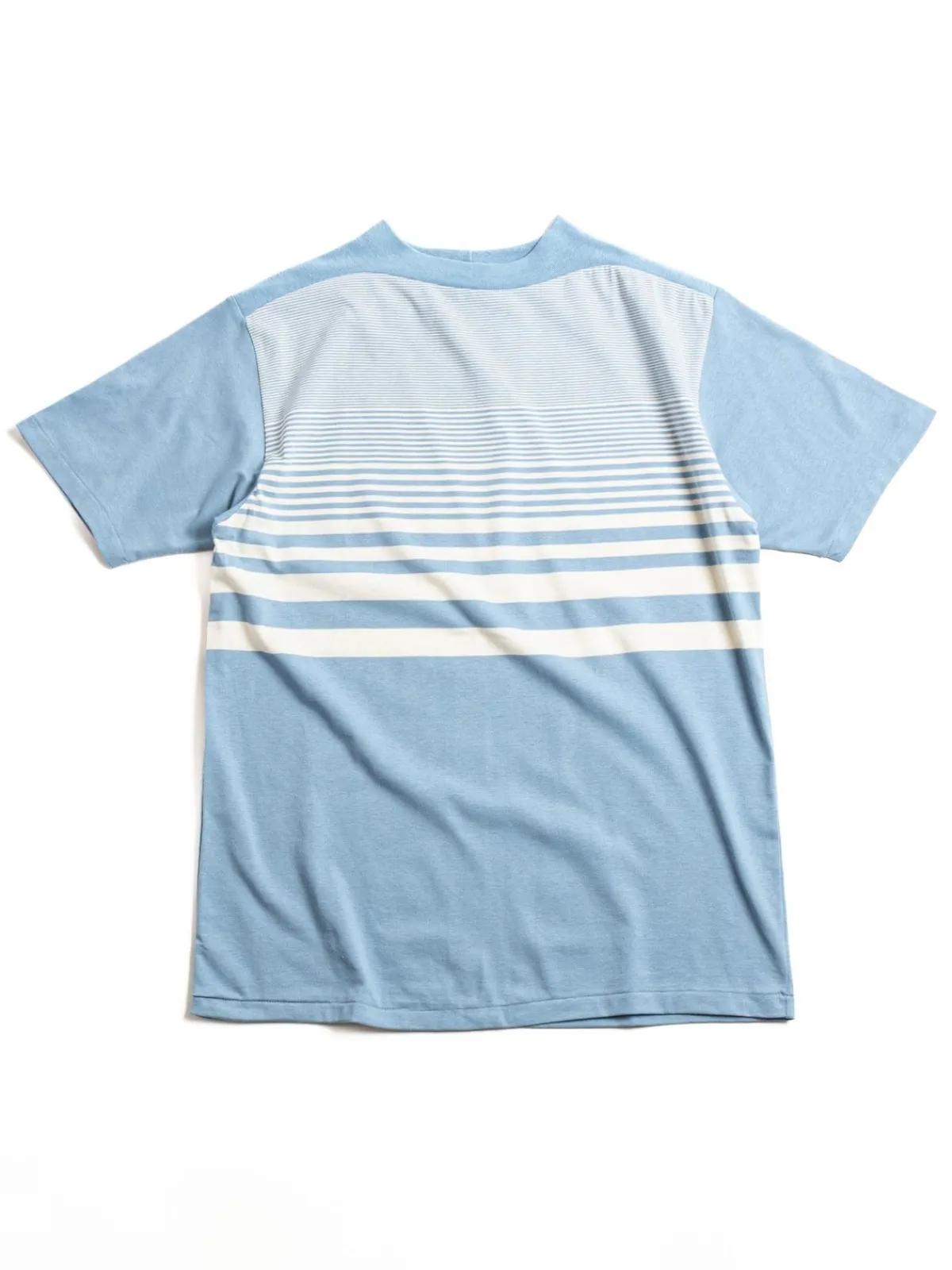 JG–CS10 SEASIDE T–SHIRT SAX / OFF WHITE | Warehouse & Co Hot