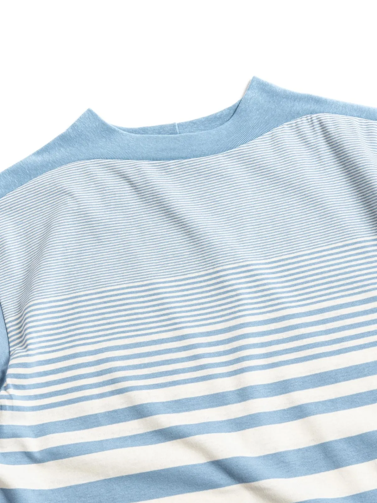JG–CS10 SEASIDE T–SHIRT SAX / OFF WHITE | Warehouse & Co Hot