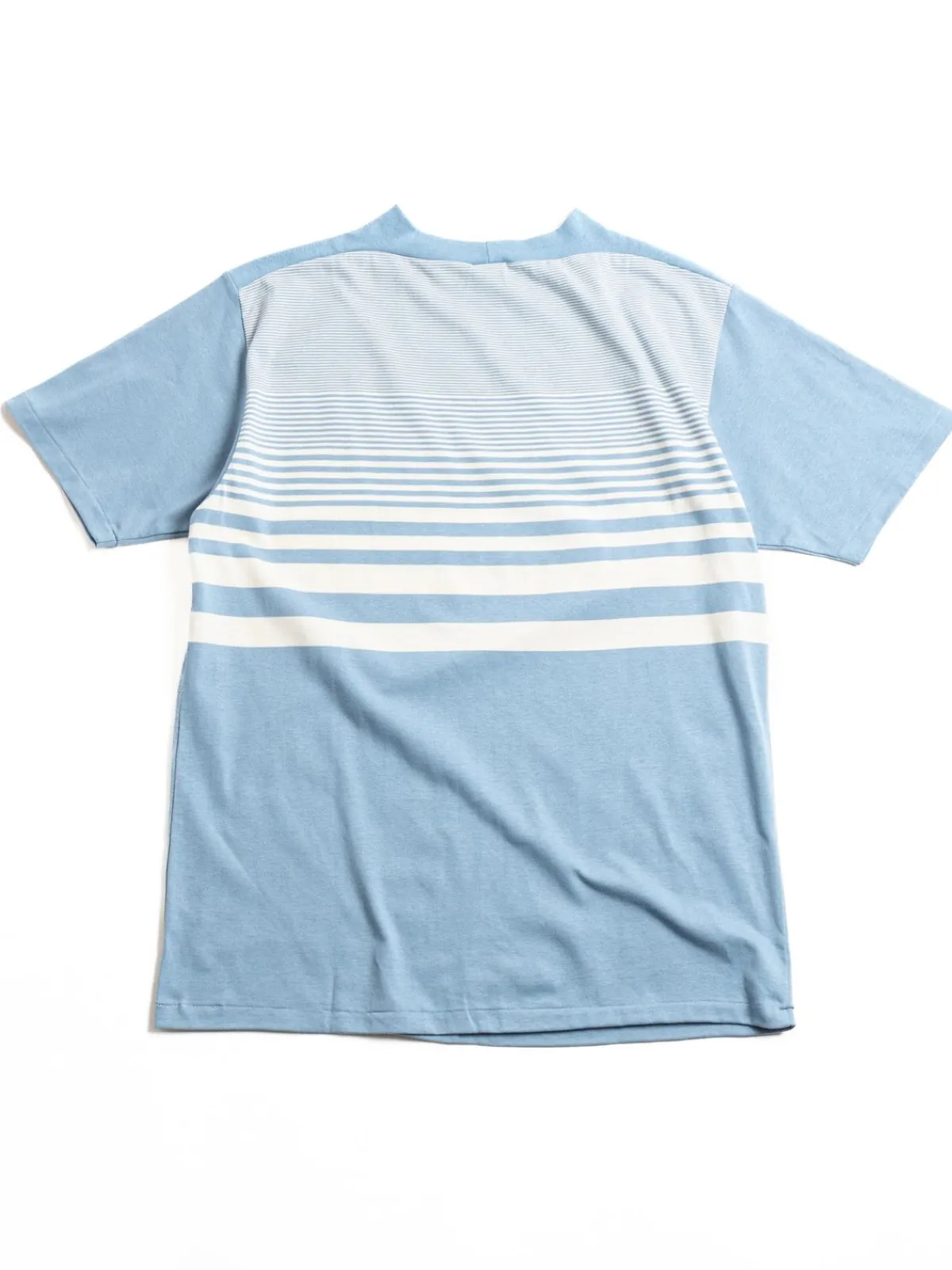JG–CS10 SEASIDE T–SHIRT SAX / OFF WHITE | Warehouse & Co Hot