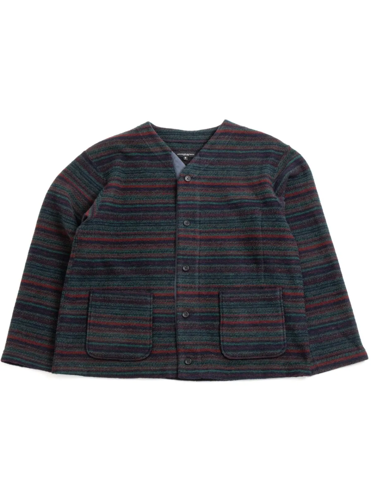 KNIT CARDIGAN GREEN FAIR ISLE SWEATER KNIT | Engineered Garments New