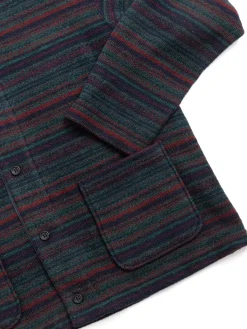 KNIT CARDIGAN GREEN FAIR ISLE SWEATER KNIT | Engineered Garments New