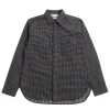 KURUME CROSS WORK SHIRT BLACK | SEUVAS Discount