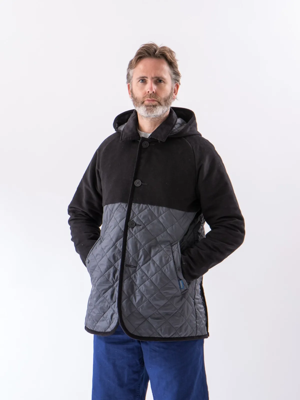 Lamp Black Spilt Denston Jacket | Lavenham Best Sale