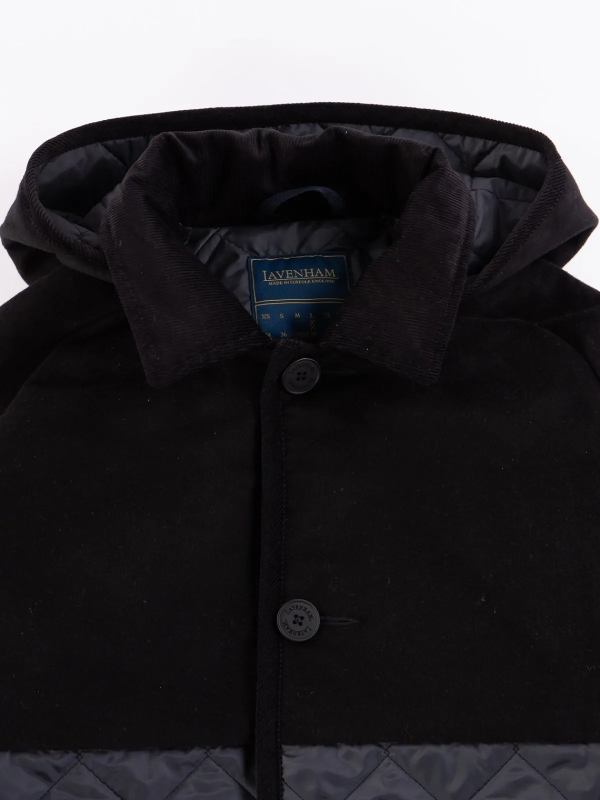 Lamp Black Spilt Denston Jacket | Lavenham Best Sale