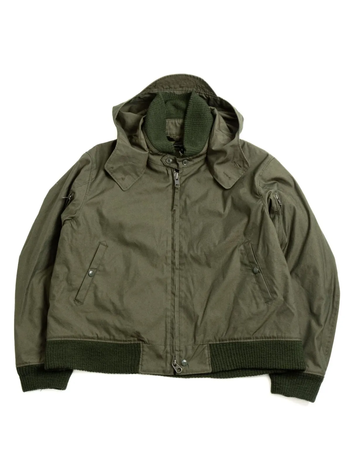 LL JACKET OLIVE CP WEATHER POPLIN | Engineered Garments Sale