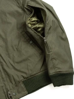 LL JACKET OLIVE CP WEATHER POPLIN | Engineered Garments Sale
