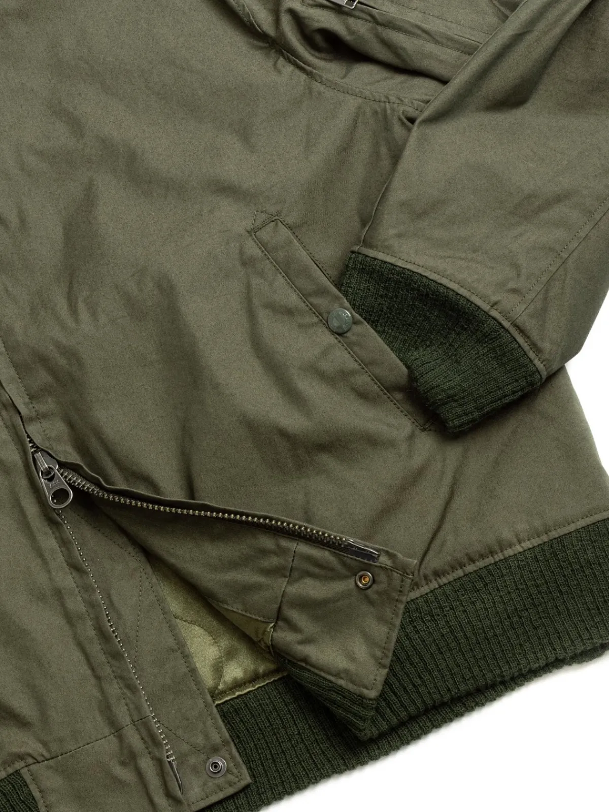LL JACKET OLIVE CP WEATHER POPLIN | Engineered Garments Sale