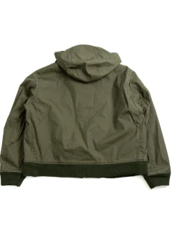 LL JACKET OLIVE CP WEATHER POPLIN | Engineered Garments Sale