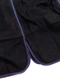 LOBSTER TAIL JACKET BLACK WOOL BAIZE HADAL BLUE | Tender Co Best Sale