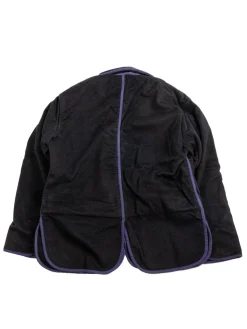 LOBSTER TAIL JACKET BLACK WOOL BAIZE HADAL BLUE | Tender Co Best Sale