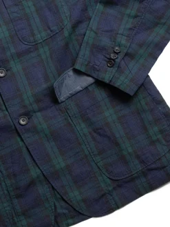 LOITER JACKET BLACKWATCH COTTON LINEN | Engineered Garments Cheap