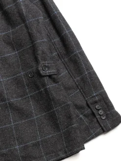 LOITER JACKET CHARCOAL LT. BLUE POLY WINDOPANE | Engineered Garments Hot