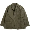 LOITER JACKET OLIVE COTTON BRUSHED HB | Engineered Garments Cheap