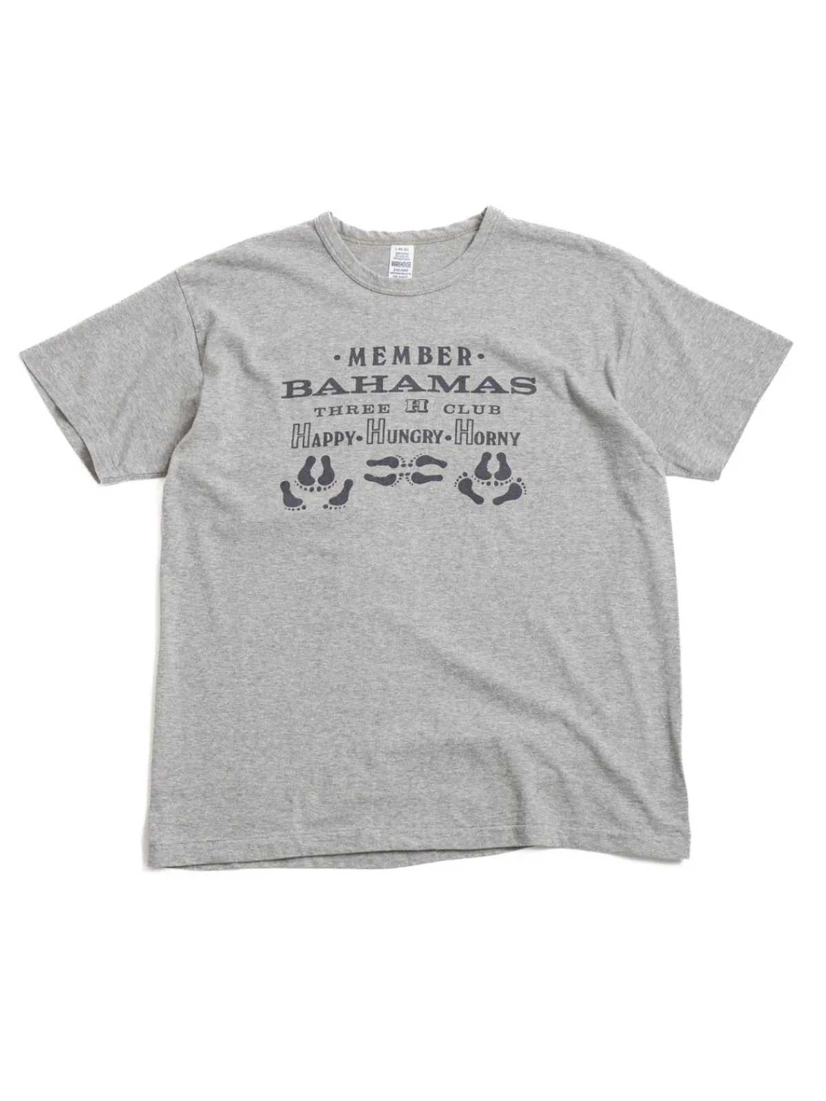 LOT 4064 BAHAMAS T–SHIRT GREY | Warehouse & Co Store