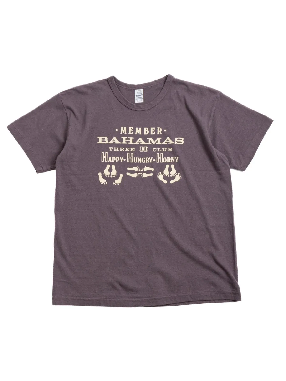 LOT 4064 BAHAMAS T–SHIRT NAVY | Warehouse & Co Hot
