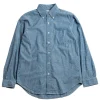 (LOT 8012) BUTTON DOWN SHIRT 4.5OZ ORIGINAL CHAMBRAY | orSlow Cheap