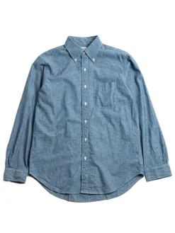 (LOT 8012) BUTTON DOWN SHIRT 4.5OZ ORIGINAL CHAMBRAY | orSlow Cheap